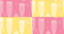 Recommended - Mimosas and Melodies Pop Art (215 x 115 px)